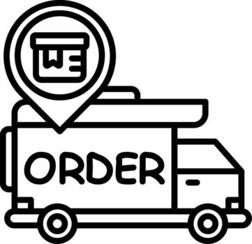 Order Tracking Dashboard UI Element Graphic vector