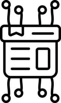 Share Product Wireframe Graphic Object Layout vector