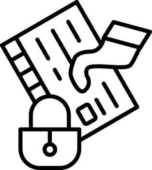 Secure Checkout Intuitive UI Feature Layout vector