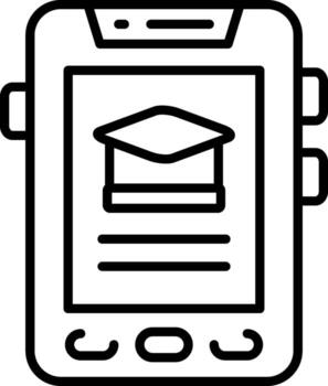 Education App Dashboard UI Element Graphic vector