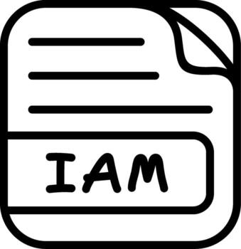 IAM File Scalable File Format vector