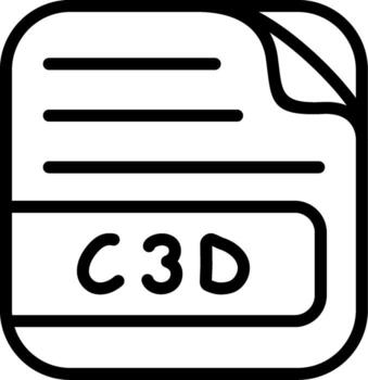 C3D File Ready Shape Asset vector