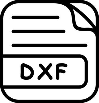 DXF File Elegant UI Object Graphic vector