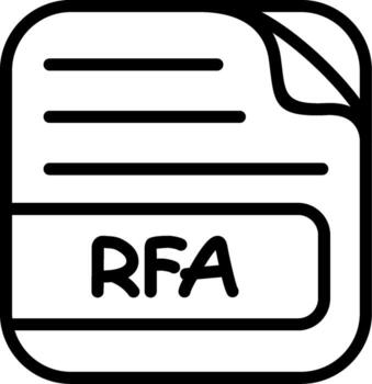 RFA File Wireframe Graphic Object Layout vector