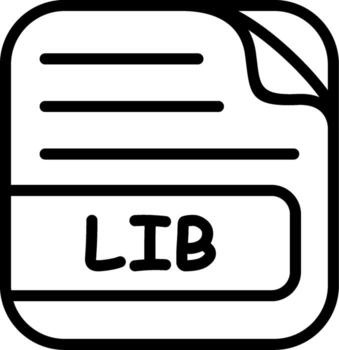 LIB File Elegant UI Object Graphic vector
