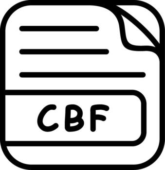 cbf archivo versátil web gráfico diseño vector