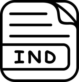 Indiana archivo utilidad diseño característica diseño vector