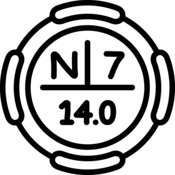 Nitrogen User Interface Graphic Asset vector