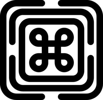 mando modular diseño símbolo diseño vector