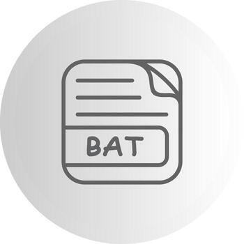 BAT File Stylized Visual Token Representation vector