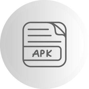 APK File Scalable UI Form Graphic vector