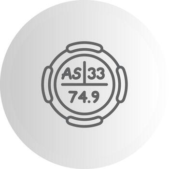 arsénico tablero ui elemento gráfico vector