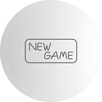 New Game Digital Graphic Asset Layout vector