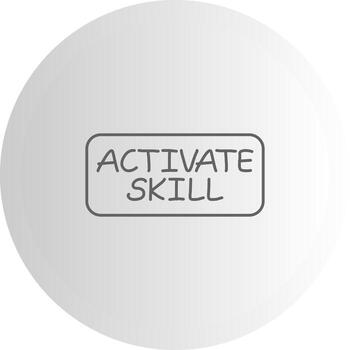 Activate Skill Professional UI Symbol Graphic vector
