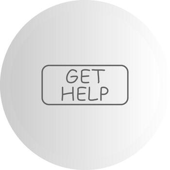 Get Help High Impact Design Layout vector