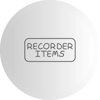 Reorder Items Minimal Visual Object Form vector
