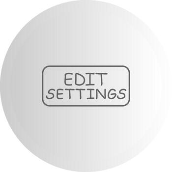 editar ajustes digital gráfico activo diseño vector