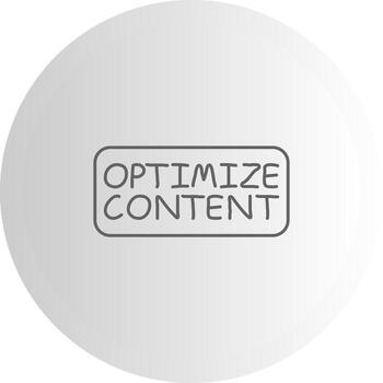 Optimize Content Modern Graphic Symbol Mark vector