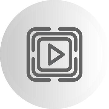 jugar botón ui visual señal gráfico vector