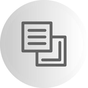 Copy Modular Interface Graphic Asset vector