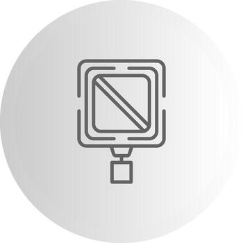 hacer no entrar tecnología ui elemento diseño vector