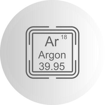 Argon Unique Art Style Feature vector