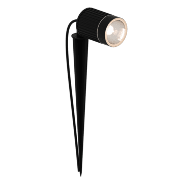 Render outdoor spotlight garden lamp with transparent background png