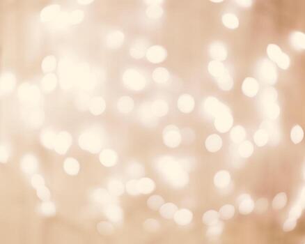 Abstract bokeh backgrounds beige colored, natural flare from lights, beige monochromatic photo with optical effect, blurred round bokeh texture as holiday backdrop, celebration wallpaper