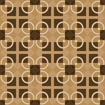 geometric brown color combination background vector