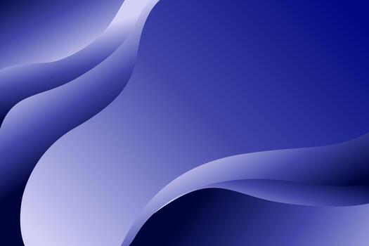 Abstract Blue Gradient with Flowing, Wavy, and Luminous Forms vector