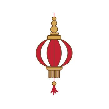 Beautiful event lanterns when installed vector