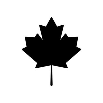 Maple Leaf icon. Simple outline of autumn set for UI and UX, website or mobile application vector