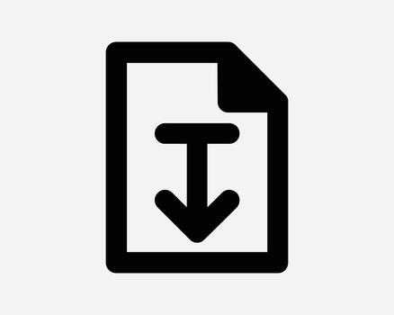 File Downloader Download Document Arrow Receive Email Inbox Doc Cloud Transfer Storage Down Load Downloading Files Save Folder Line Icon Symbol Sign vector