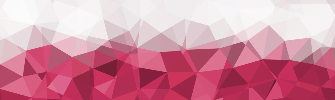 Abstract maroon and white polygon background with geometric shapes and modern gradient style. vector