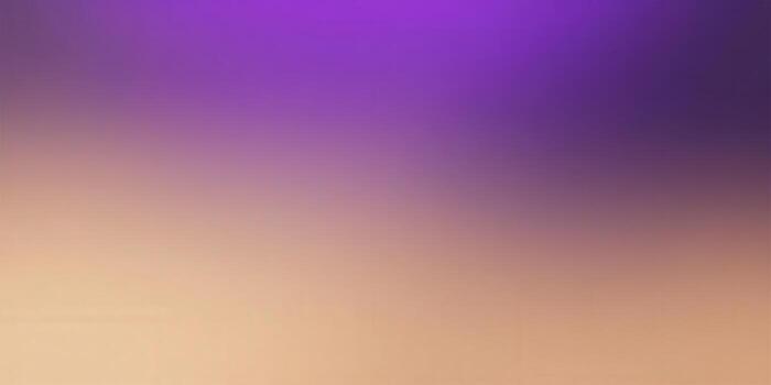 elegante y suave degradado de púrpura y beige, un versátil fondo para digital medios de comunicación y diseños foto