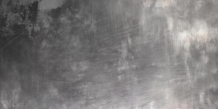 This close-up showcases a detailed, textured metal surface with a distressed appearance and subtle scratches. photo