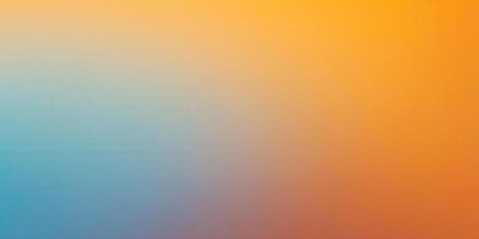 This abstract gradient showcases a smooth transition of warm and cool colors, perfect for backgrounds. photo