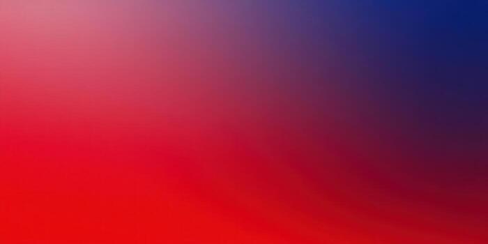 A captivating gradient of red and blue creates a striking visual effect, perfect for backgrounds. photo