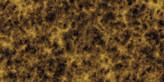 Golden network texture on a dark background creating an abstract pattern. photo