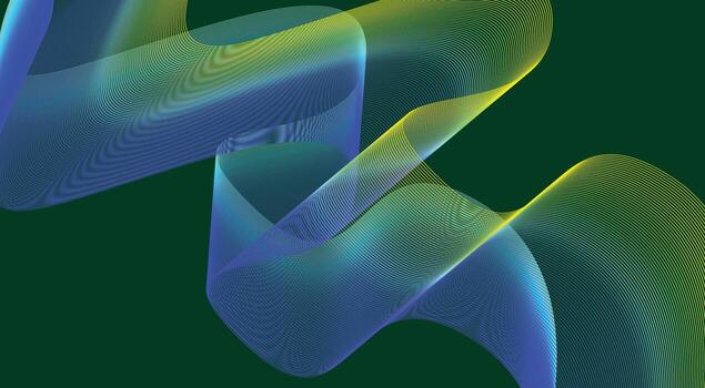 Blend Wavy Curved Background Gradient Design Abstract vector