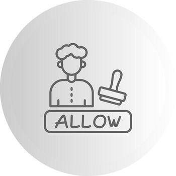 User Allow UX Friendly Element Layout vector