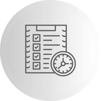 Bullet List Display Ready Asset vector