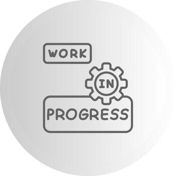 Work In Progress Fluid Art Graphic vector