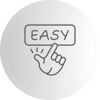 Easy Tech Style Mark Graphic vector