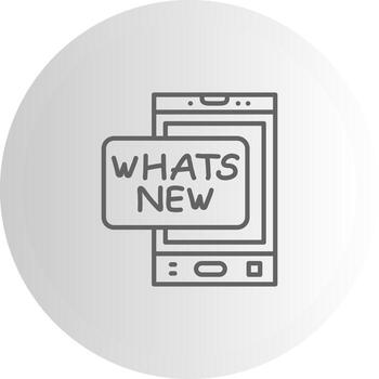 Whats New High Impact Design Layout vector