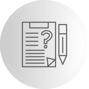 pregunta papel usuario interfaz elemento gráfico vector