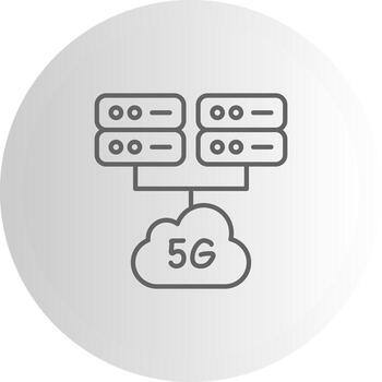 Cloud Database Graphic Interface Mark Layout vector