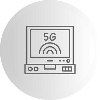 ordenador portátil escalable archivo formato vector