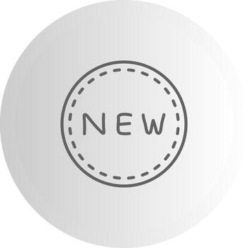 New Wireframe Graphic Object Layout vector