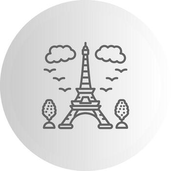 eiffel torre diseño sistema marca elemento vector
